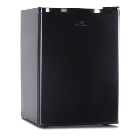 Commercial Cool 2.6 Cu. Ft. Refrigerator, Freezer, Black CCR26B
